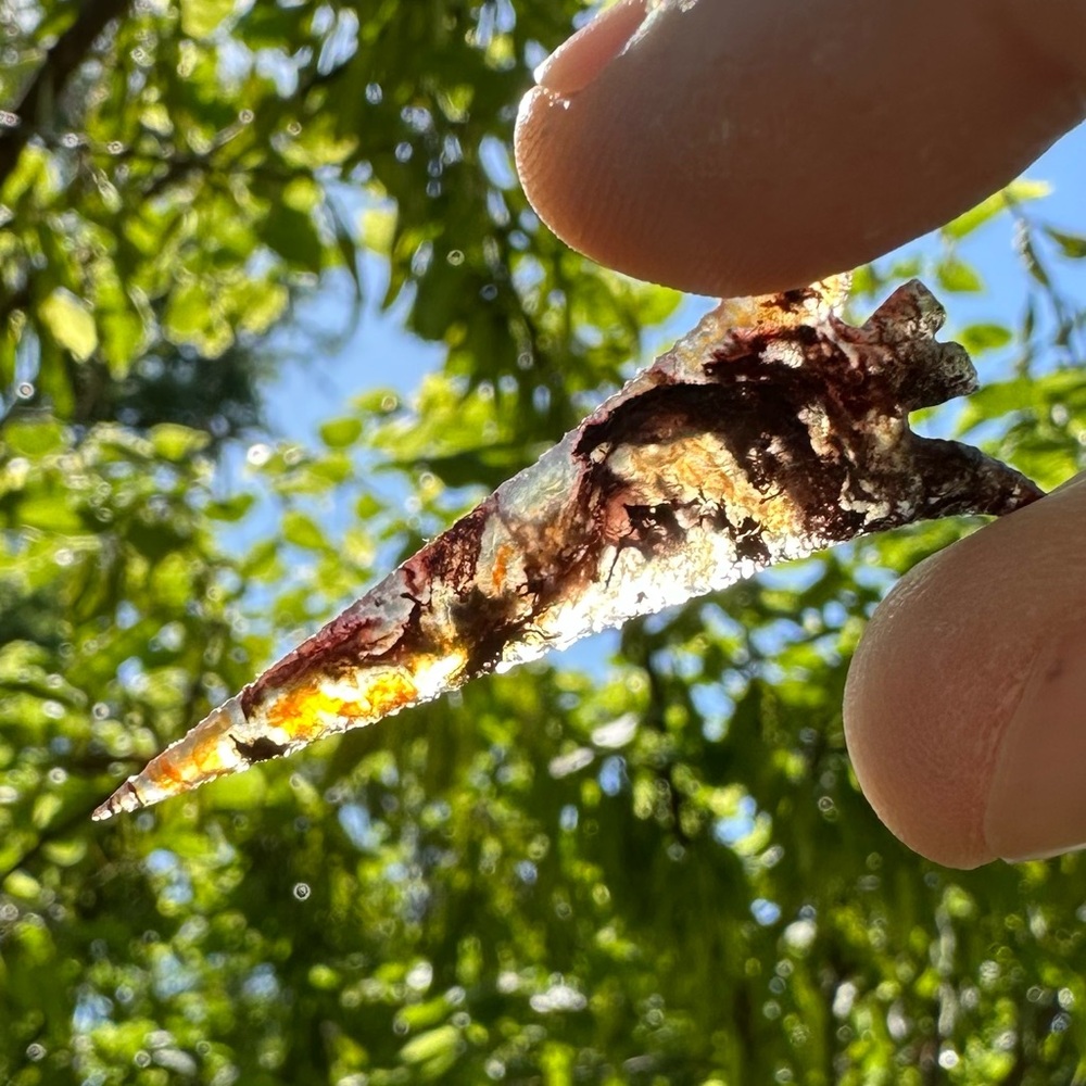 Knapped Columbia point